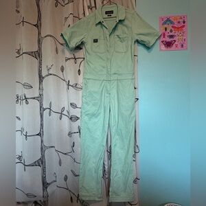 Wildfang Mint Green Essential Coverall